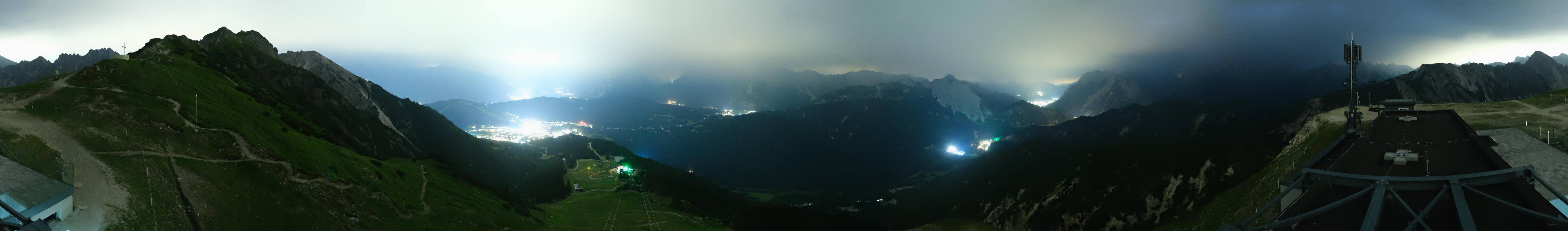 Archiv Foto Webcam Seefeld Rosshütte - Bergstation Seefelder Joch
