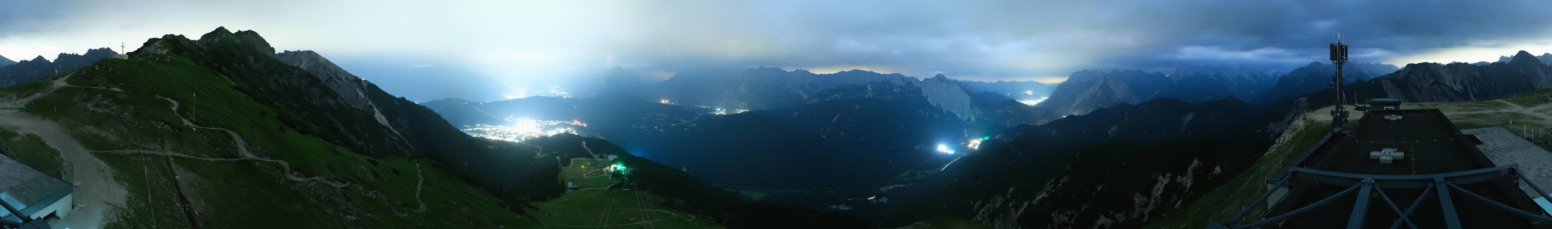 Archiv Foto Webcam Seefeld Rosshütte - Bergstation Seefelder Joch
