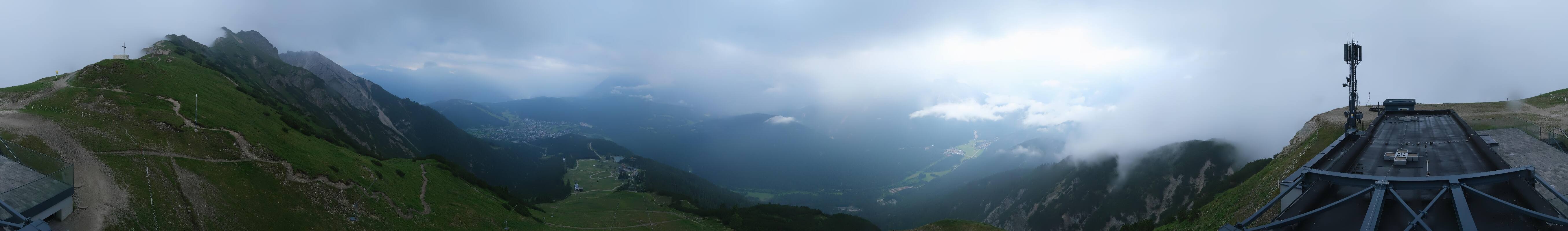 Archiv Foto Webcam Seefeld Rosshütte - Bergstation Seefelder Joch