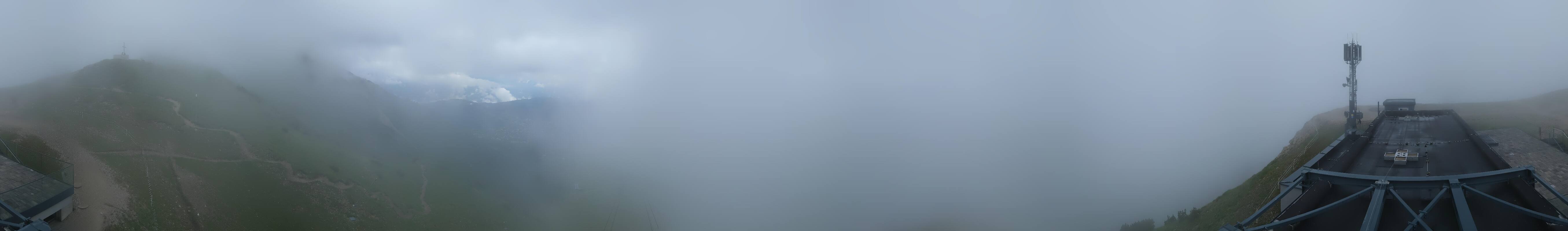 Archiv Foto Webcam Seefeld Rosshütte - Bergstation Seefelder Joch