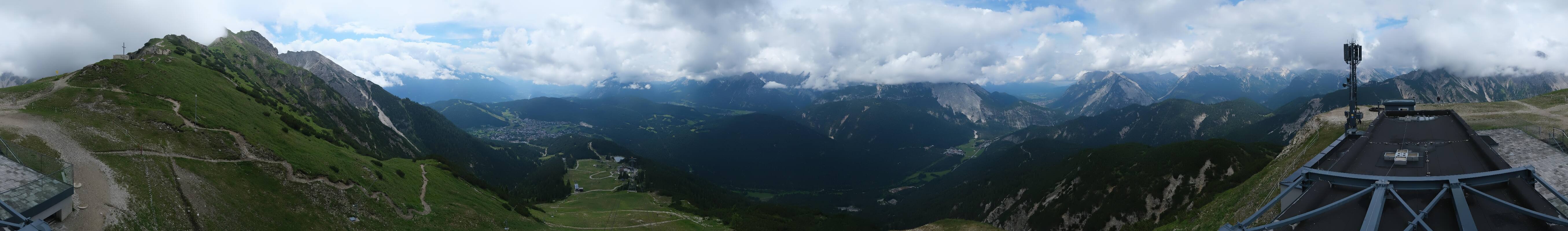 Archiv Foto Webcam Seefeld Rosshütte - Bergstation Seefelder Joch