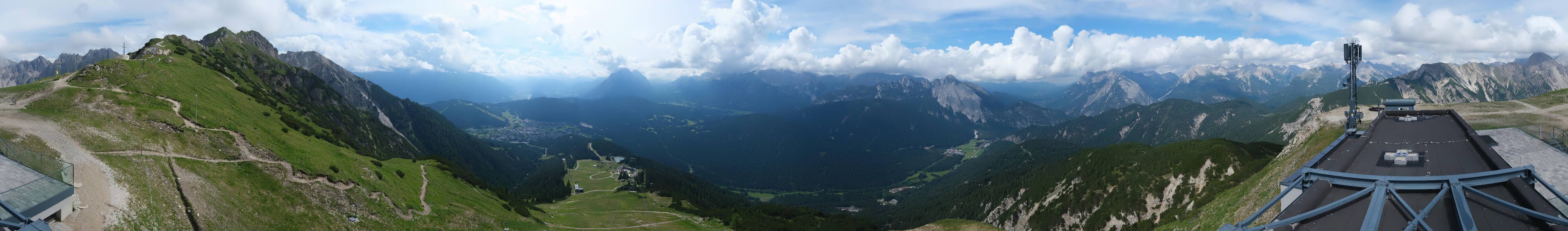 Archiv Foto Webcam Seefeld Rosshütte - Bergstation Seefelder Joch