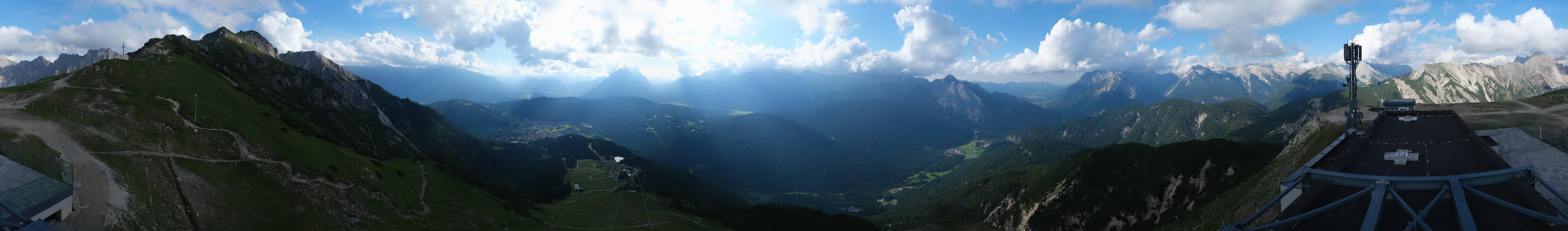 Archiv Foto Webcam Seefeld Rosshütte - Bergstation Seefelder Joch