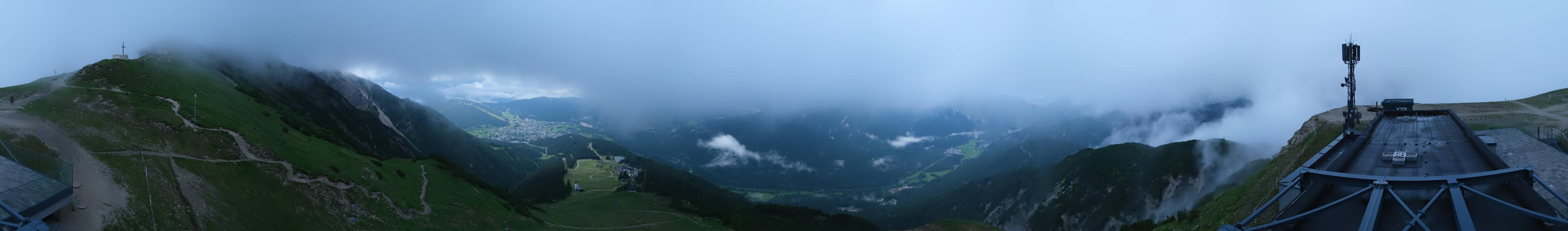 Archiv Foto Webcam Seefeld Rosshütte - Bergstation Seefelder Joch