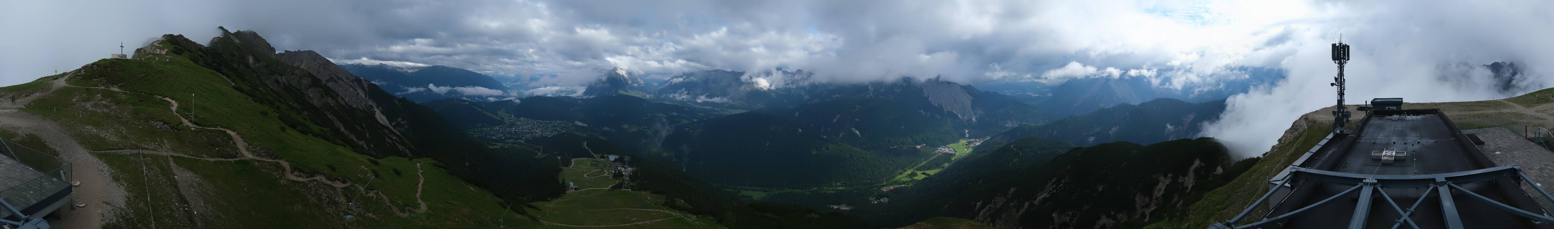 Archiv Foto Webcam Seefeld Rosshütte - Bergstation Seefelder Joch