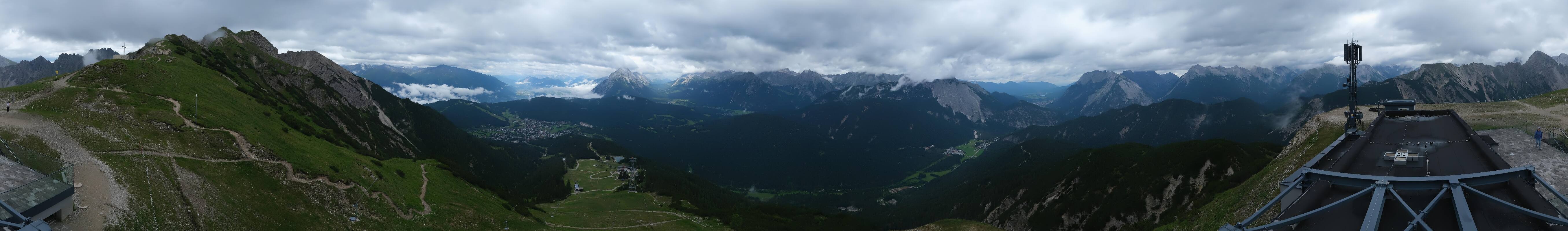 Archiv Foto Webcam Seefeld Rosshütte - Bergstation Seefelder Joch