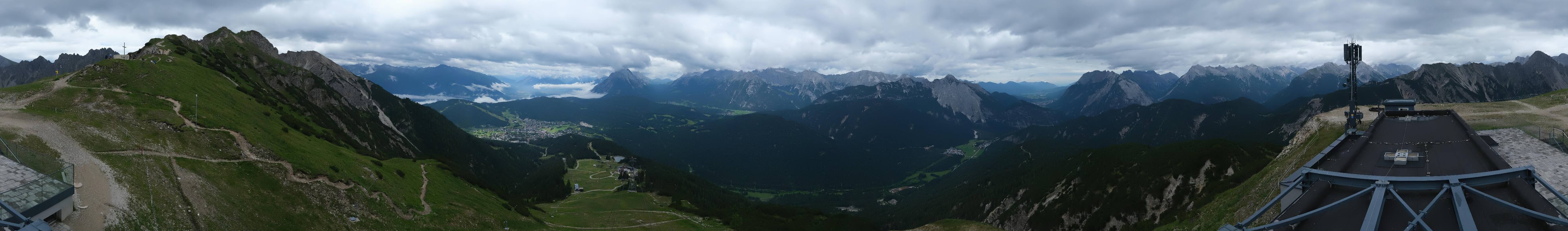 Archiv Foto Webcam Seefeld Rosshütte - Bergstation Seefelder Joch