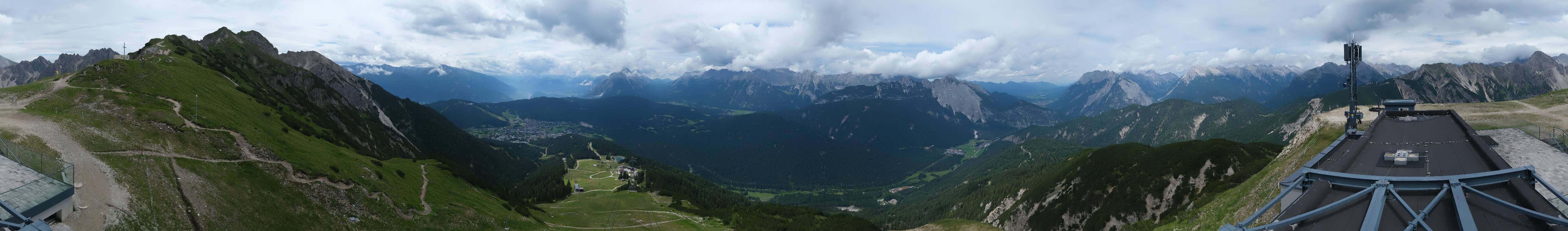Archiv Foto Webcam Seefeld Rosshütte - Bergstation Seefelder Joch
