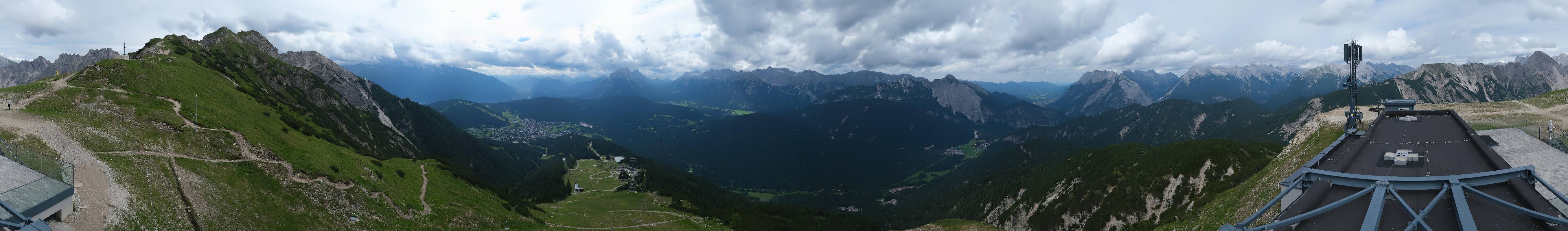 Archiv Foto Webcam Seefeld Rosshütte - Bergstation Seefelder Joch