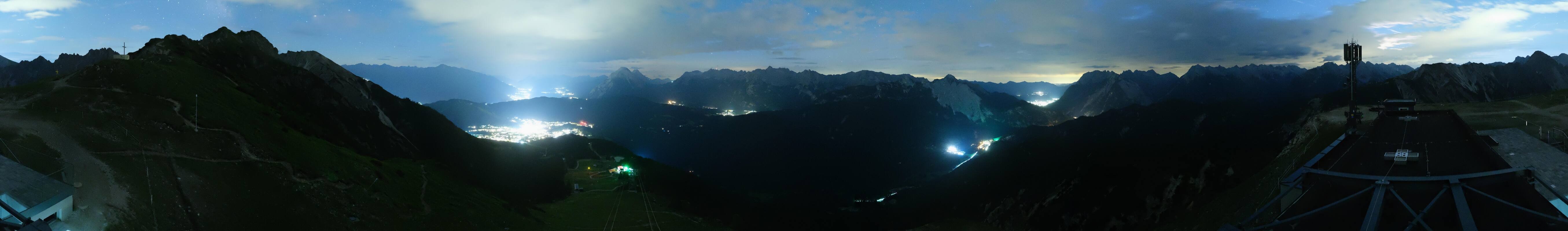 Archiv Foto Webcam Seefeld Rosshütte - Bergstation Seefelder Joch