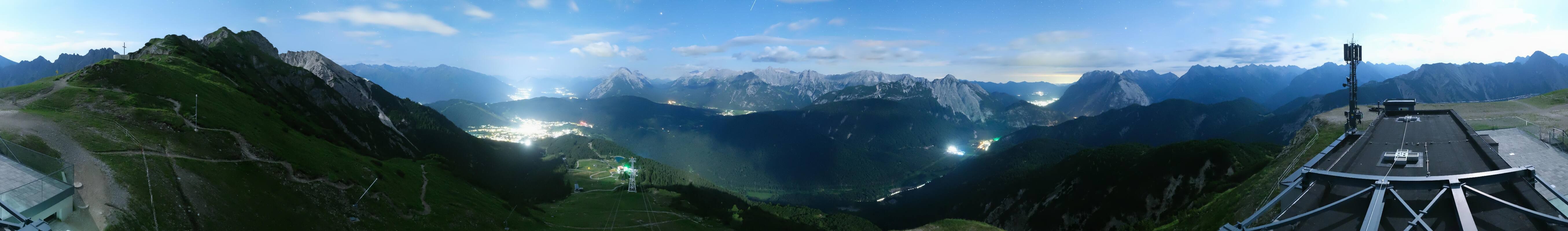 Archiv Foto Webcam Seefeld Rosshütte - Bergstation Seefelder Joch
