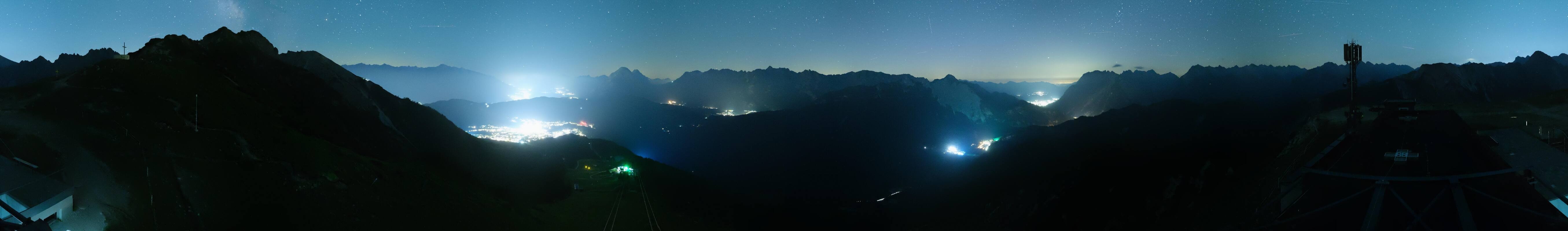 Archiv Foto Webcam Seefeld Rosshütte - Bergstation Seefelder Joch