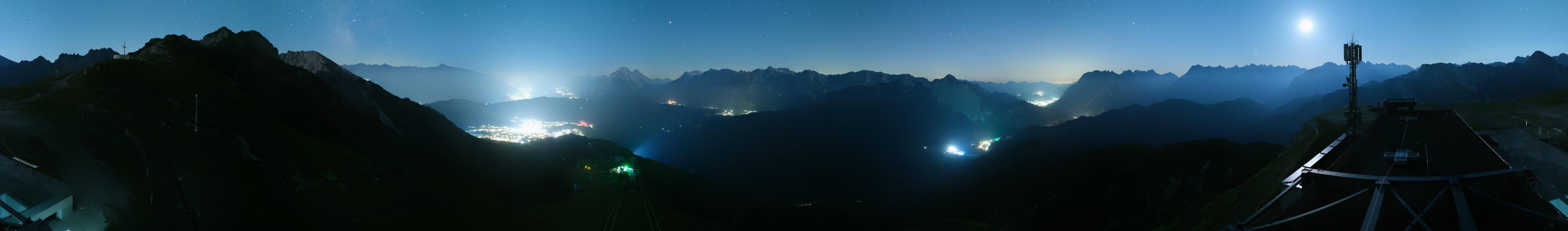 Archiv Foto Webcam Seefeld Rosshütte - Bergstation Seefelder Joch