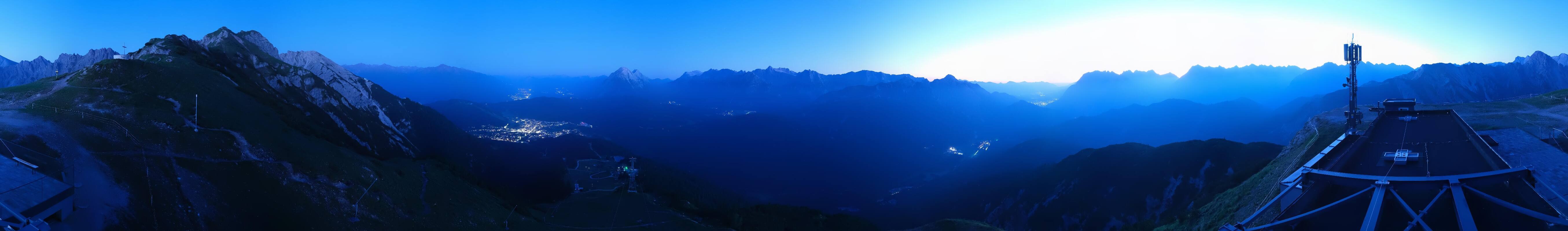 Archiv Foto Webcam Seefeld Rosshütte - Bergstation Seefelder Joch