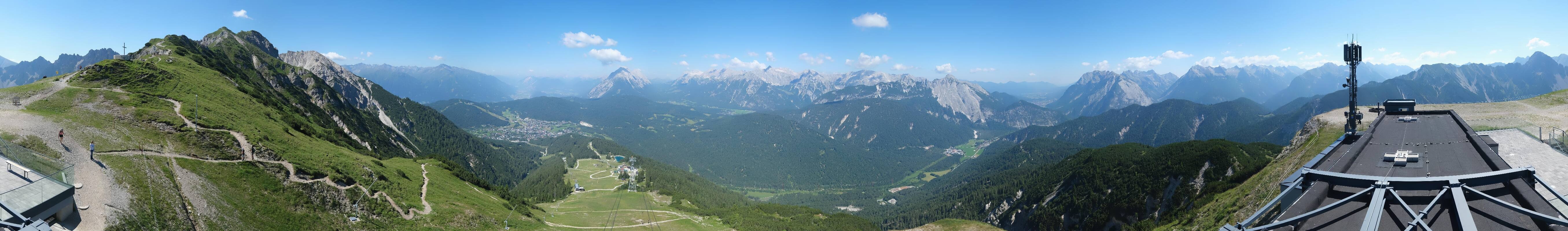 Archived image Webcam Seefeld Rosshütte - Seefelder Joch