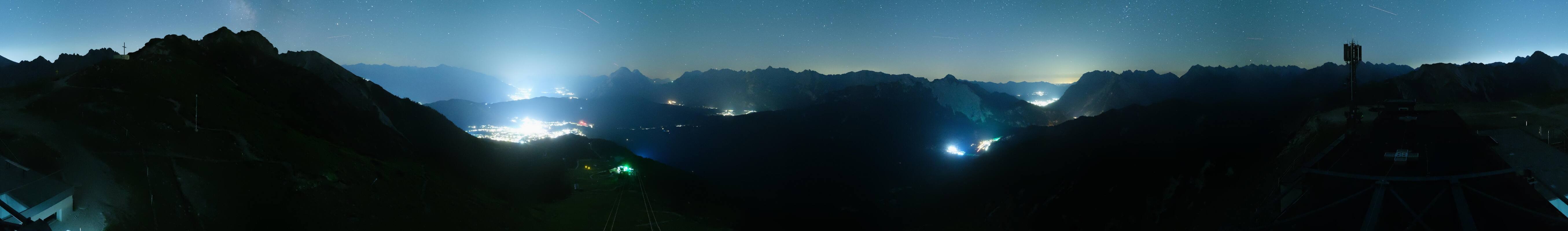 Archiv Foto Webcam Seefeld Rosshütte - Bergstation Seefelder Joch