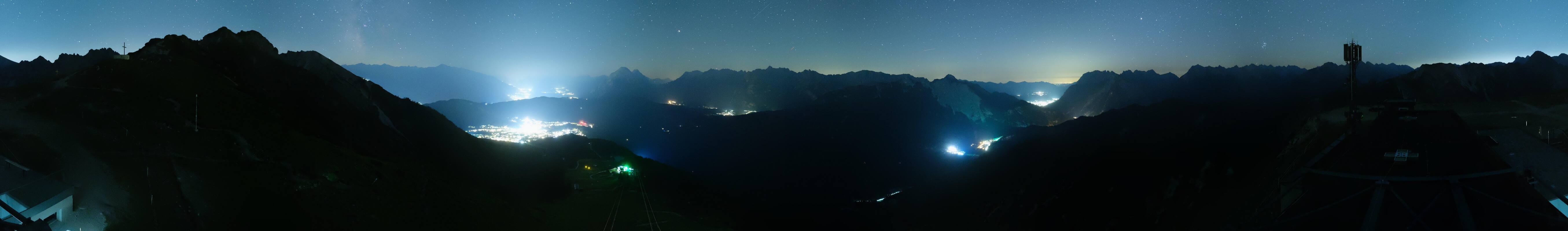Archiv Foto Webcam Seefeld Rosshütte - Bergstation Seefelder Joch