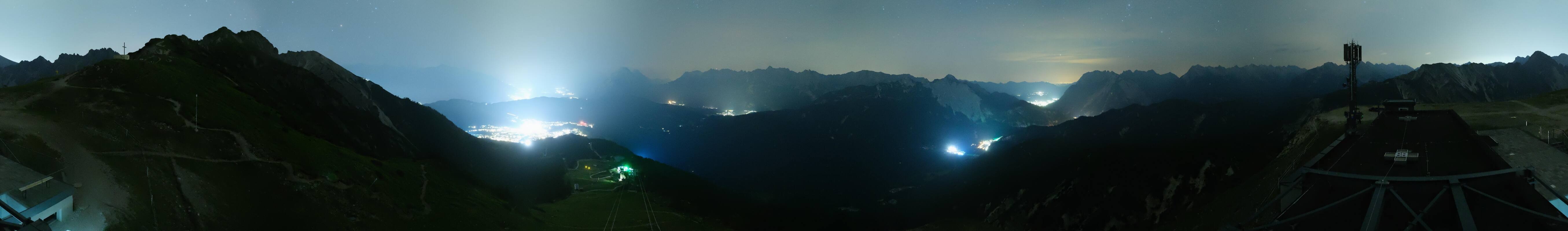 Archiv Foto Webcam Seefeld Rosshütte - Bergstation Seefelder Joch