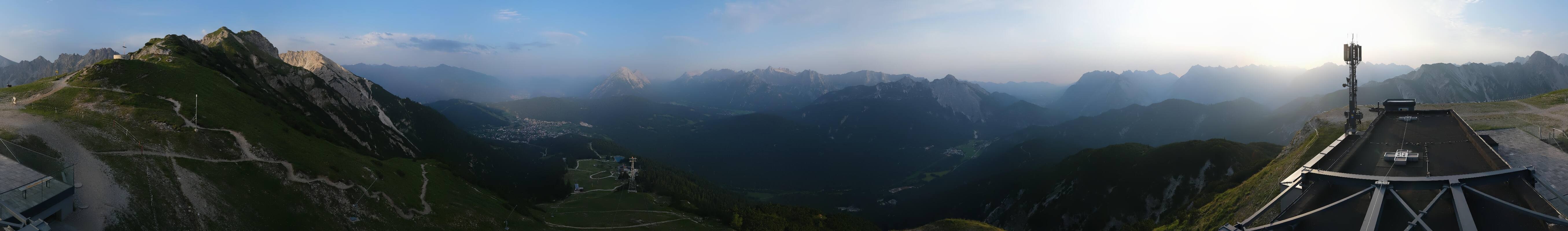 Archiv Foto Webcam Seefeld Rosshütte - Bergstation Seefelder Joch