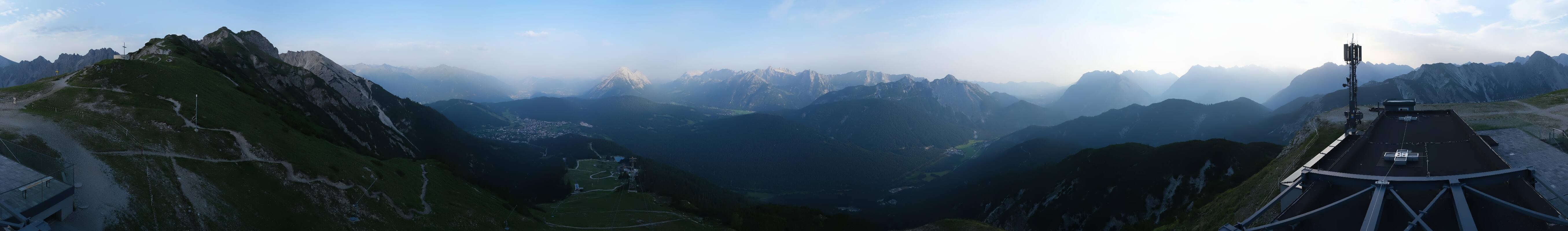Archiv Foto Webcam Seefeld Rosshütte - Bergstation Seefelder Joch