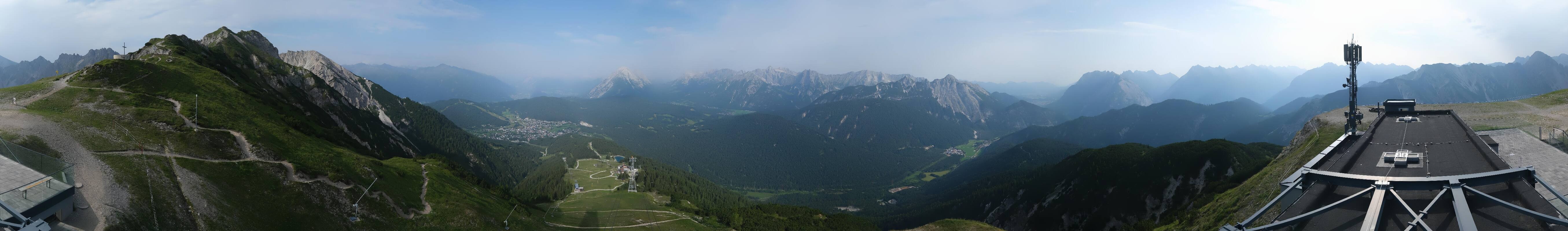 Archiv Foto Webcam Seefeld Rosshütte - Bergstation Seefelder Joch