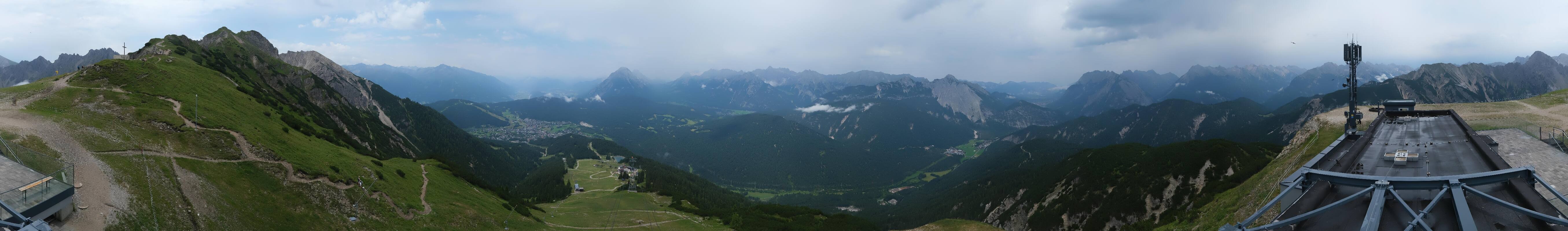 Archiv Foto Webcam Seefeld Rosshütte - Bergstation Seefelder Joch