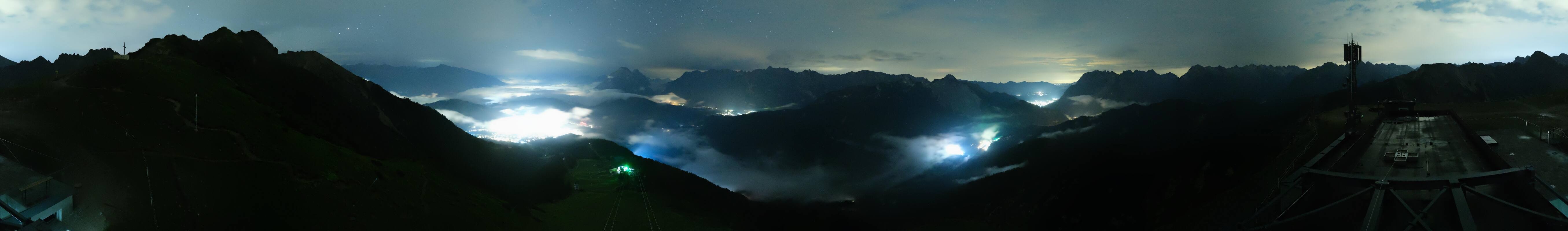 Archiv Foto Webcam Seefeld Rosshütte - Bergstation Seefelder Joch