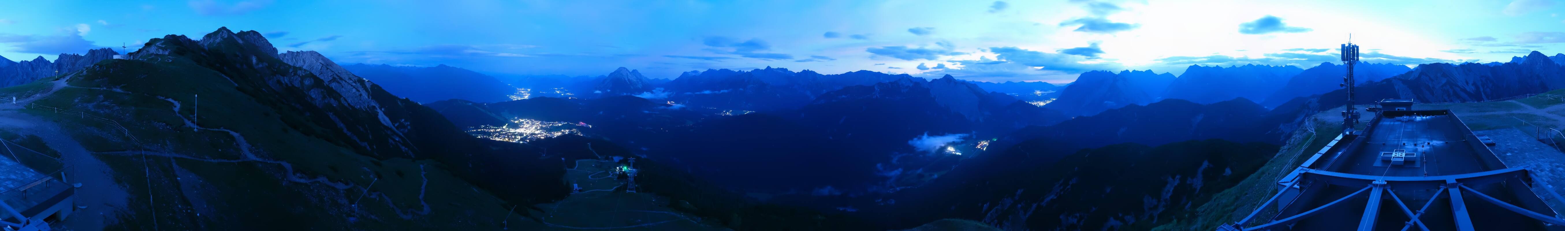 Archived image Webcam Seefeld Rosshütte - Seefelder Joch