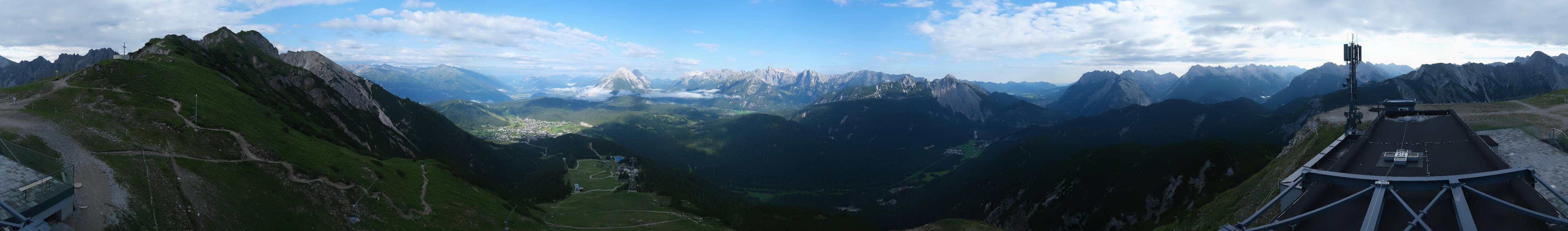 Archiv Foto Webcam Seefeld Rosshütte - Bergstation Seefelder Joch