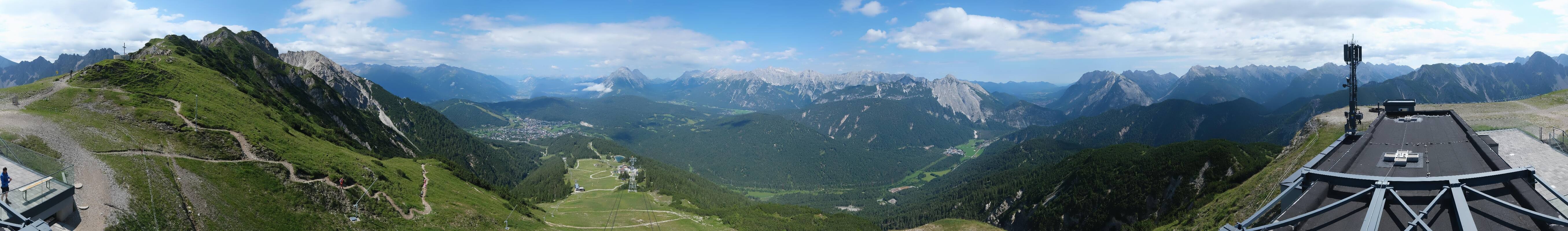 Archiv Foto Webcam Seefeld Rosshütte - Bergstation Seefelder Joch
