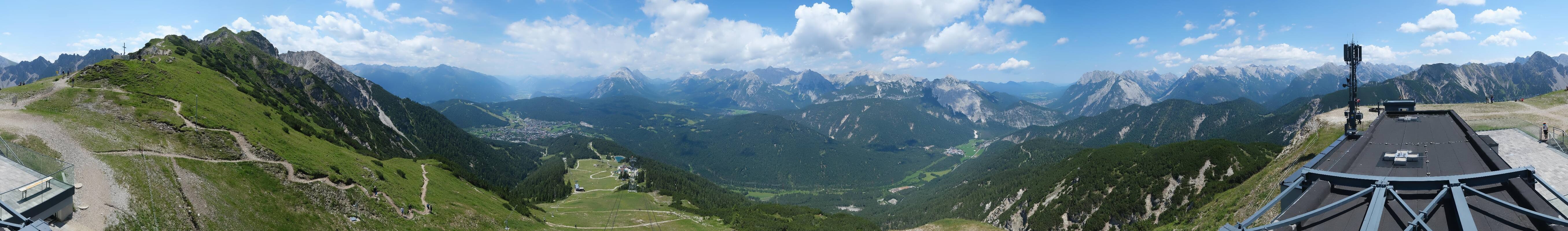 Archiv Foto Webcam Seefeld Rosshütte - Bergstation Seefelder Joch