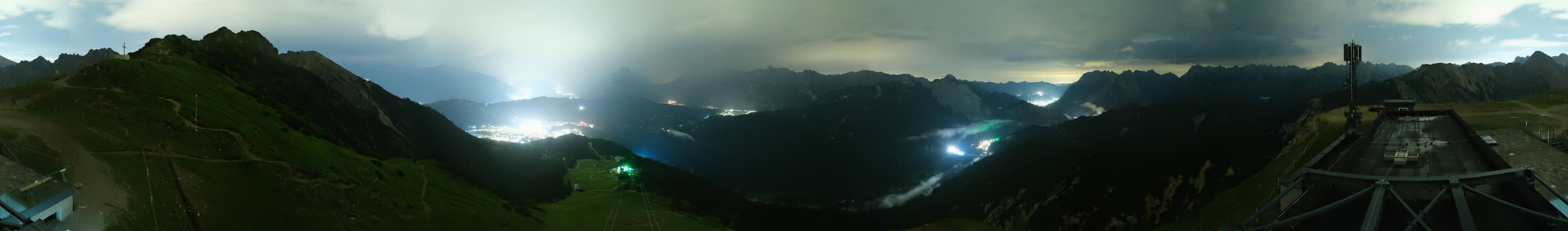 Archiv Foto Webcam Seefeld Rosshütte - Bergstation Seefelder Joch