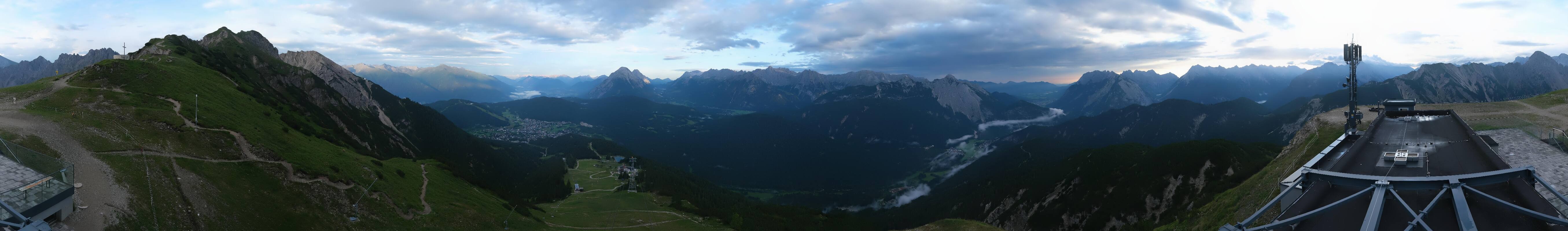 Archiv Foto Webcam Seefeld Rosshütte - Bergstation Seefelder Joch
