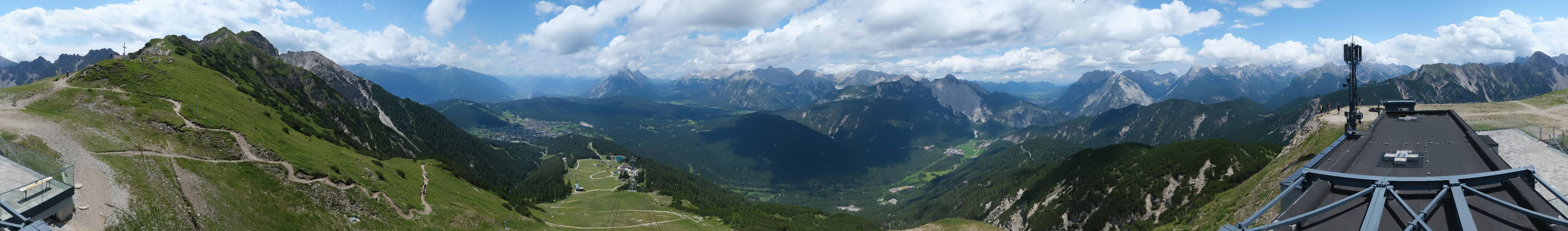 Archiv Foto Webcam Seefeld Rosshütte - Bergstation Seefelder Joch