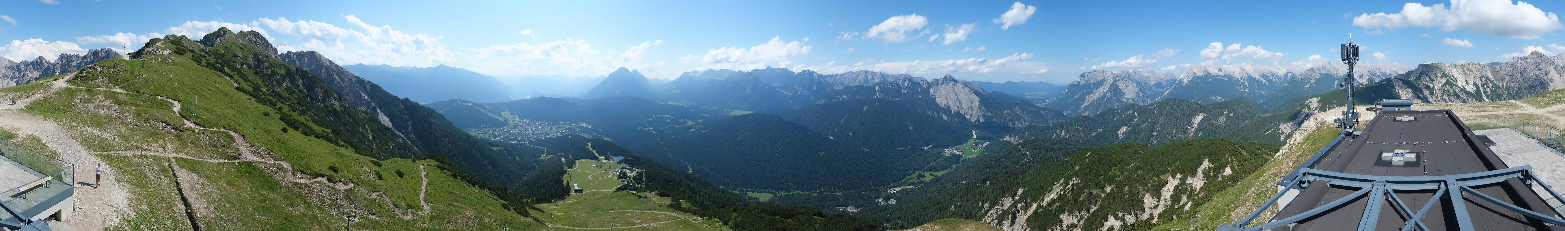 Archiv Foto Webcam Seefeld Rosshütte - Bergstation Seefelder Joch