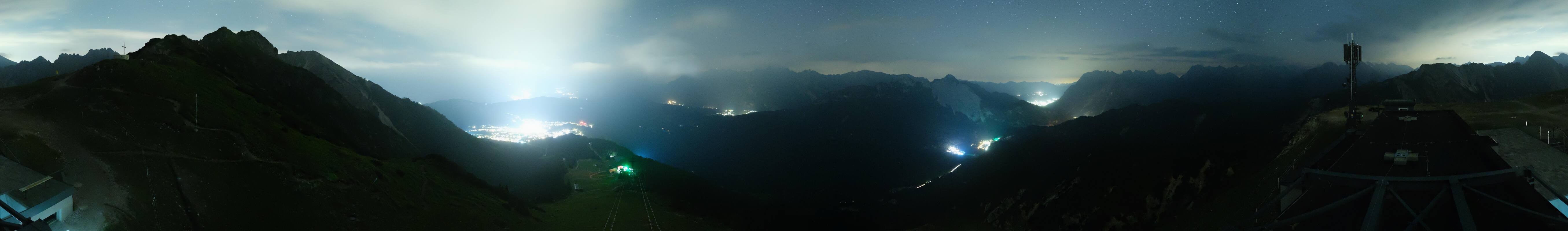 Archiv Foto Webcam Seefeld Rosshütte - Bergstation Seefelder Joch