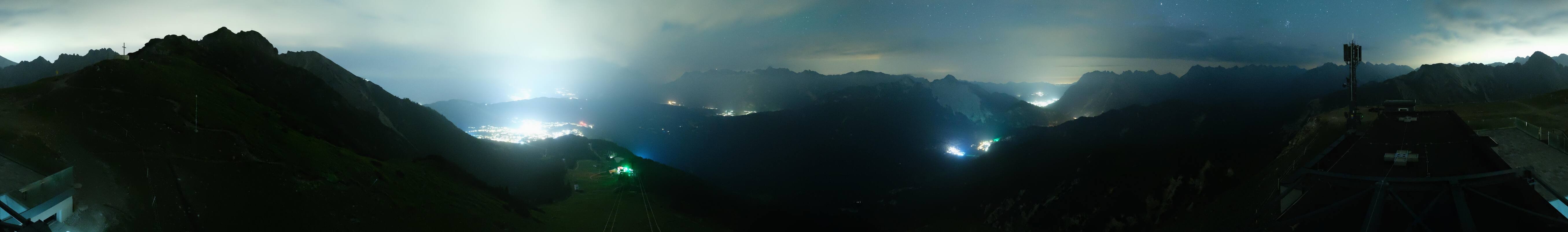 Archiv Foto Webcam Seefeld Rosshütte - Bergstation Seefelder Joch