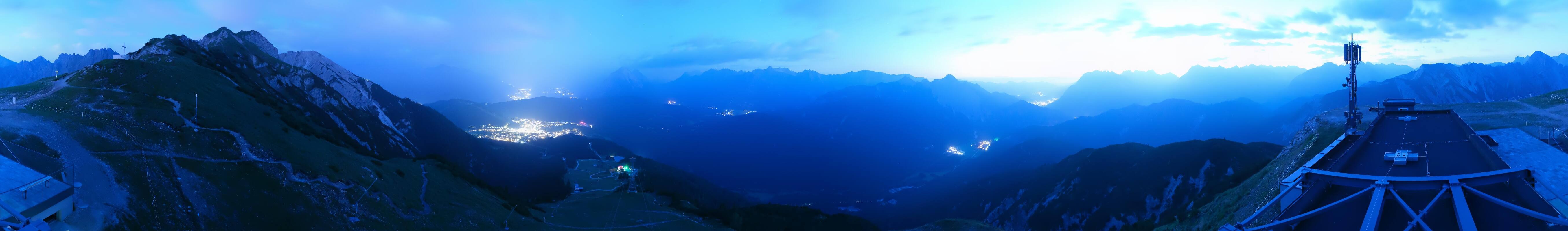 Archiv Foto Webcam Seefeld Rosshütte - Bergstation Seefelder Joch