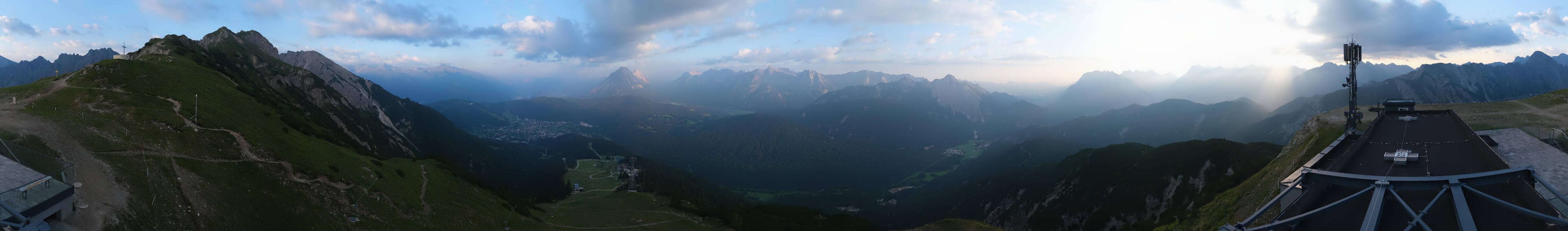 Archiv Foto Webcam Seefeld Rosshütte - Bergstation Seefelder Joch