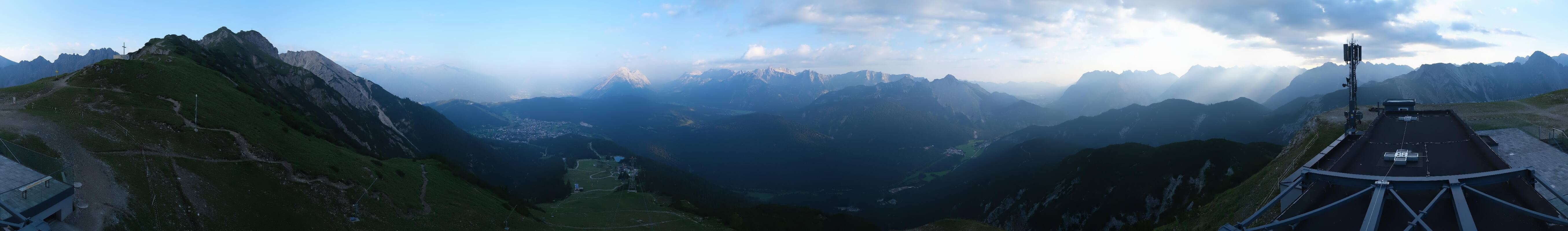 Archiv Foto Webcam Seefeld Rosshütte - Bergstation Seefelder Joch