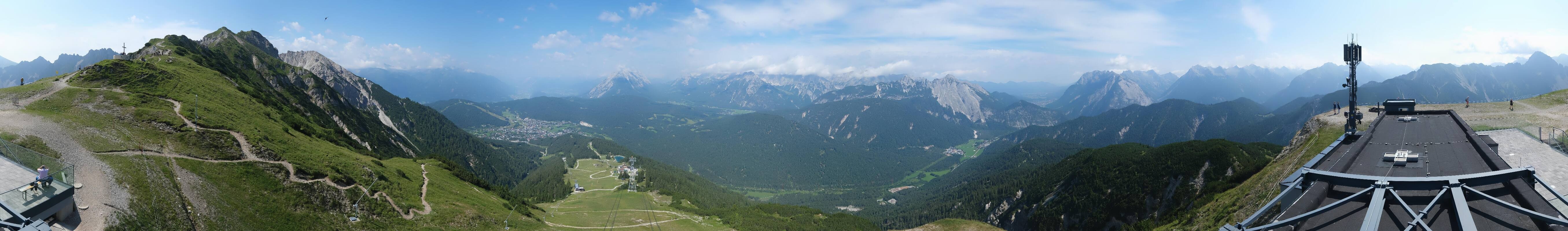 Archiv Foto Webcam Seefeld Rosshütte - Bergstation Seefelder Joch