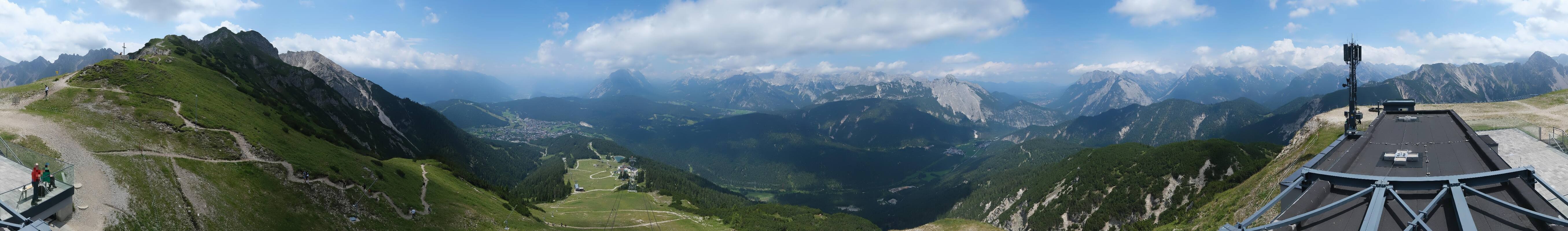 Archiv Foto Webcam Seefeld Rosshütte - Bergstation Seefelder Joch