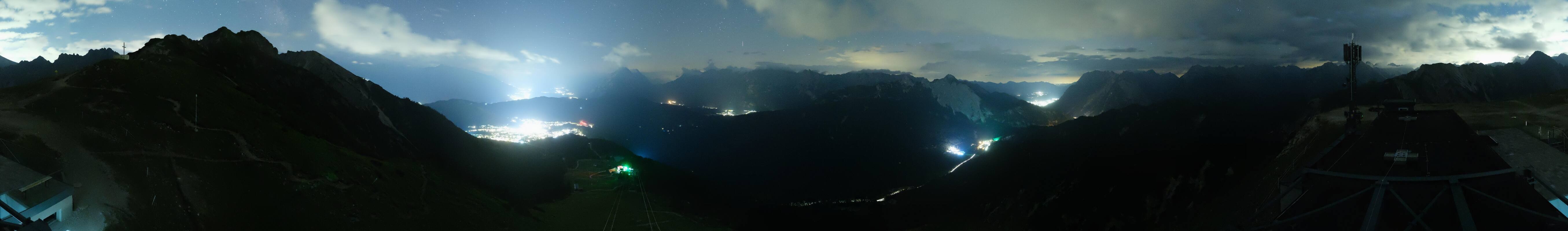 Archiv Foto Webcam Seefeld Rosshütte - Bergstation Seefelder Joch