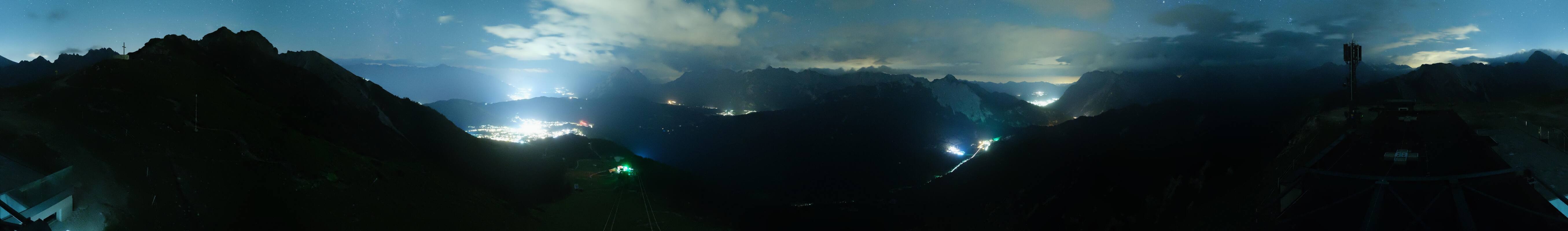 Archiv Foto Webcam Seefeld Rosshütte - Bergstation Seefelder Joch