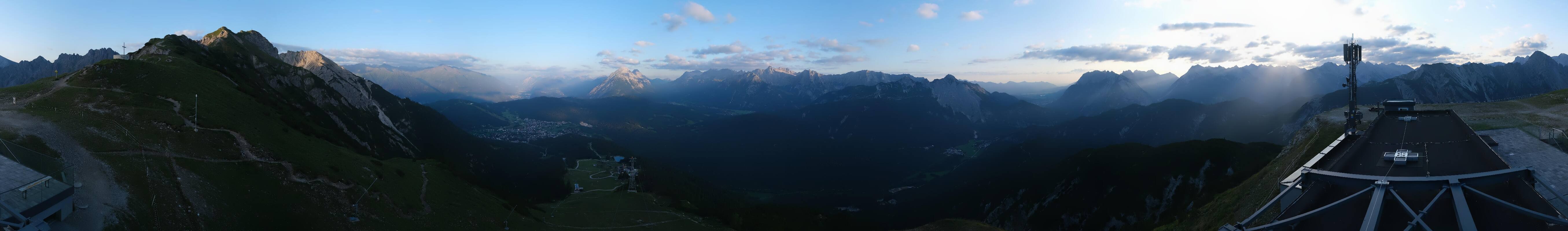 Archiv Foto Webcam Seefeld Rosshütte - Bergstation Seefelder Joch