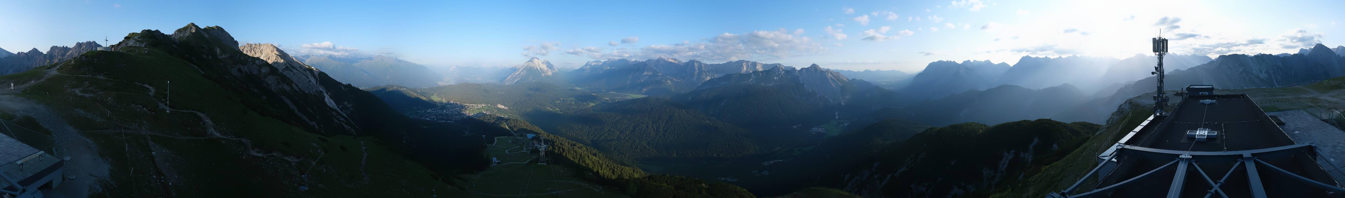 Archiv Foto Webcam Seefeld Rosshütte - Bergstation Seefelder Joch