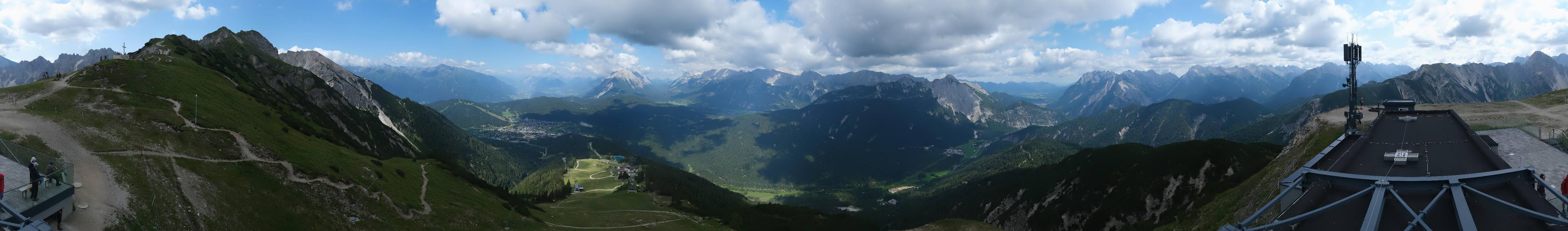Archiv Foto Webcam Seefeld Rosshütte - Bergstation Seefelder Joch