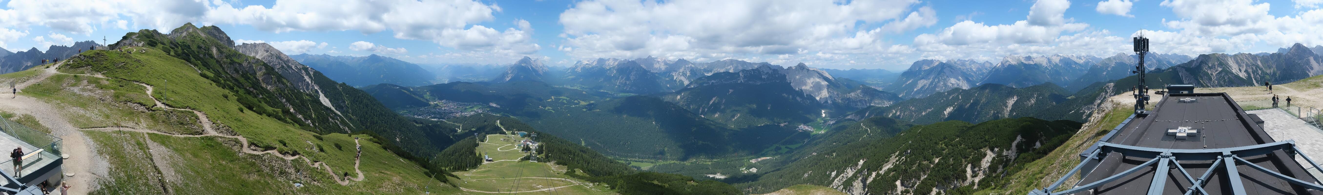 Archiv Foto Webcam Seefeld Rosshütte - Bergstation Seefelder Joch