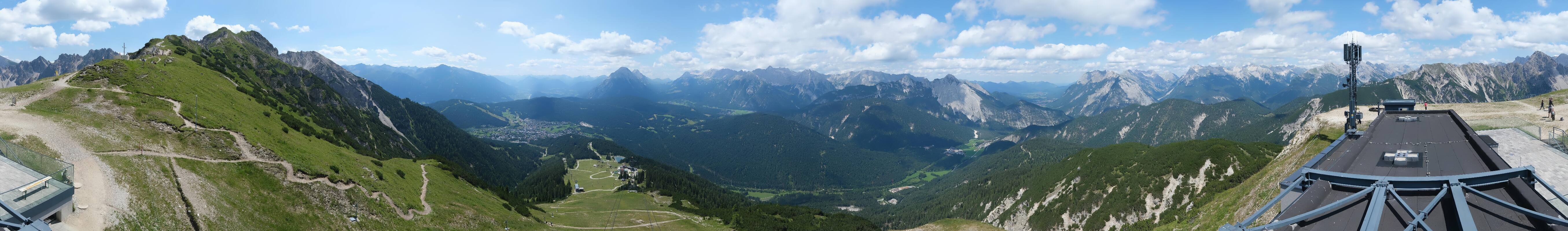 Archiv Foto Webcam Seefeld Rosshütte - Bergstation Seefelder Joch