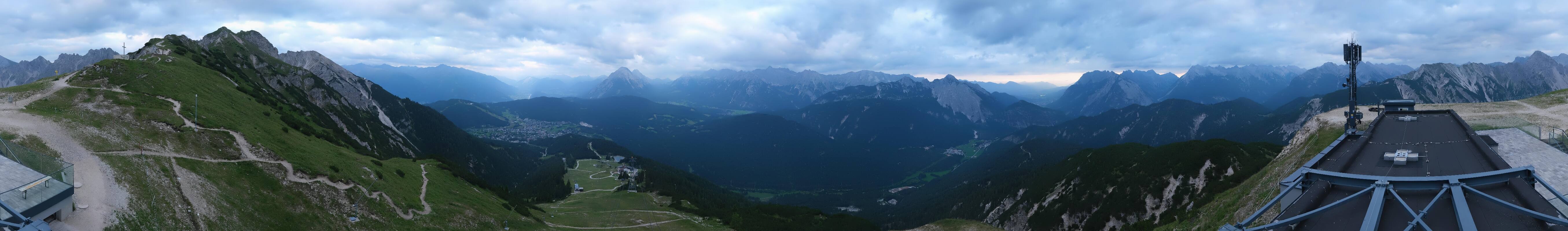 Archiv Foto Webcam Seefeld Rosshütte - Bergstation Seefelder Joch